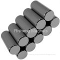 N40 Sintered Neodymium Cylinder Magnets Axially Magnetized 